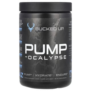 Bucked Up, Pump-Ocalypse, Blue Raz, Himbeere, 359,85 g (13,69 oz.)