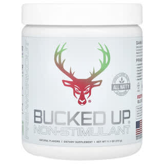 Bucked Up, Pré-entraînement, Non stimulant, Fraise et kiwi, 315 g