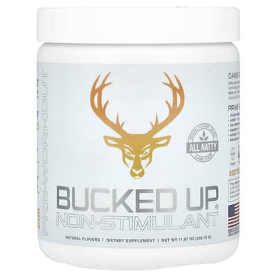 Bucked Up, Pre-Workout, Non-Stimulant, Orange-Mango Flavor, 11.67 oz (330.78 g)