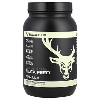 Bucked Up, Buck Food™, Protéines originales, Vanille, 939 g