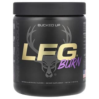 Bucked Up, LFG Burn, Pre-Workout, Razzle Dazzle, 11 oz (312 g)
