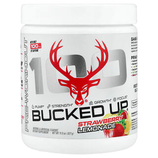 Bucked Up, 100, Pre-Workout, Pre-Workout, Erdbeerlimonade, 327 g (11,5 oz.)