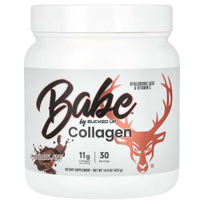 Bucked Up, Babe, Collagen, Chocolate Flavor, 14.9 oz (423 g)