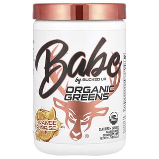 Bucked Up, Babe, Légumes verts biologiques, Orange, 333 g