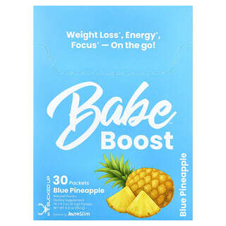 Bucked Up, Babe Boost, синий ананас, 30 пакетиков по 6,4 г (0,2 унции)