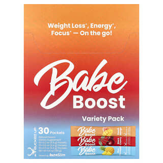 باكد آب‏, Babe Boost ، عبوة متنوعة ، 30 كيسًا ، 0.2 أونصة لكل كيس