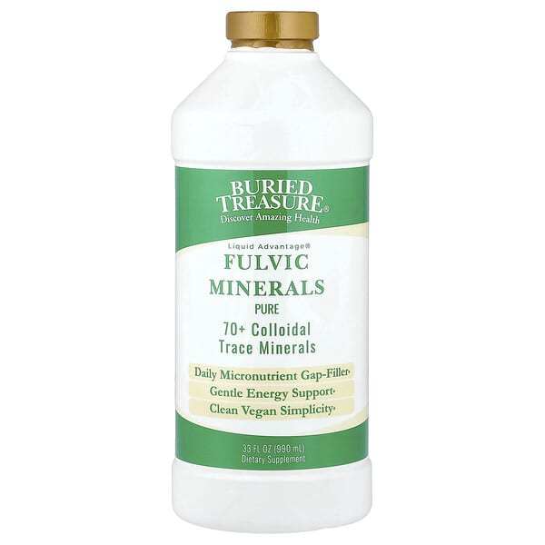Buried Treasure, Minerais Fúlvicos, Puros, 990 ml (33 fl oz)