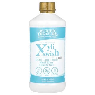 Buried Treasure, Liquid Advantage®, XyliSwish, Mouth Rinse, Fluoride Free, 16.54 fl oz (496 ml)