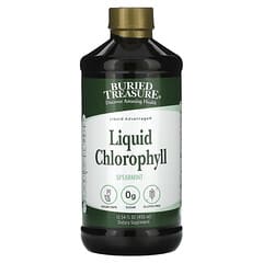 Buried Treasure, Liquid Chlorophyll, Spearmint, 16.54 fl oz (496 ml)