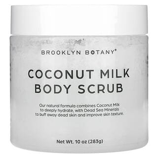 Brooklyn Botany, Coconut Milk Body Scrub, Körperpeeling mit Kokosnussmilch, für alle Hauttypen, 283 g (10 oz.)
