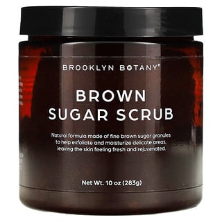 Brooklyn Botany, Brown Sugar Scrub, Peeling mit braunem Zucker, für alle Hauttypen, 283 g (10 oz.)