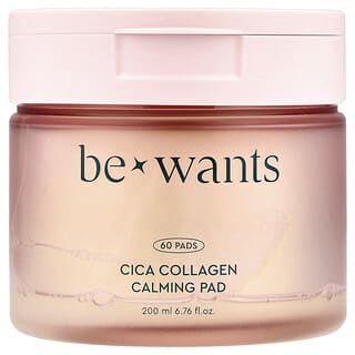 Bewants, Disque apaisant au collagène cica, 60 disques, 200 ml