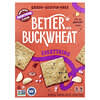 Better with Buckwheat, Galletas de trigo sarraceno, Todo, 120 g (4,25 oz)