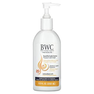 Beauty Without Cruelty‏, Hand & Body Lotion, Vitamin C With CoQ10, 8.5 fl oz (250 ml)