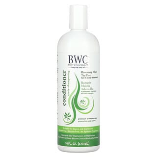 Beauty Without Cruelty, Après-shampooing pour le traitement des cheveux et du cuir chevelu, Romarin, menthe et tea tree, 473 ml