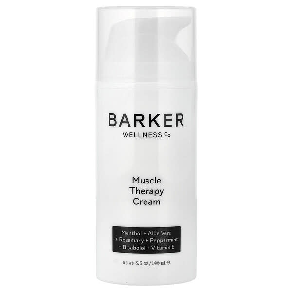 Barker Wellness Co, 근육 테라피 크림, 100ml(3.3oz)