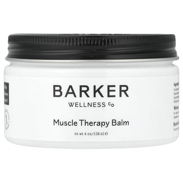 Barker Wellness Co, 근육 테라피 밤, 120ml(4oz)