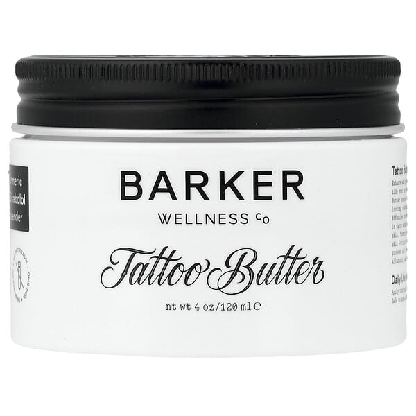 Barker Wellness Co, Tattoo Butter, 4 oz (120 ml)