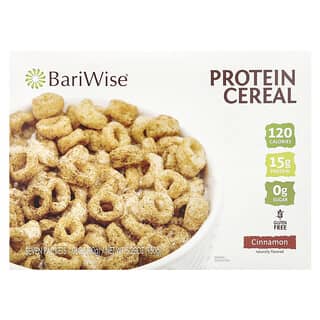 BariWise, Protein Cereal, Cinnamon, 7 Packets, 1.06 oz (30 g) Each
