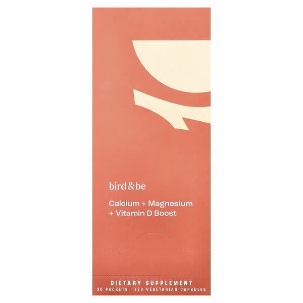 Bird and Be, Calcium + Magnesium + Vitamin D Boost , 30 Packets — product photo 1