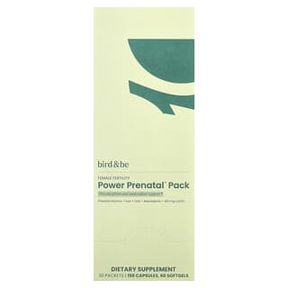 Bird and Be, Ženska plodnost, Power Prenatal™ paket, 30 paketića