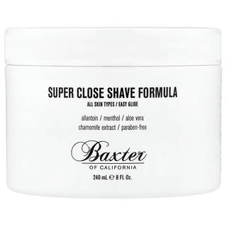 Baxter of California, Formula Bercukur Super Close, Semua Jenis Kulit, 240 ml (8 ons cairan)