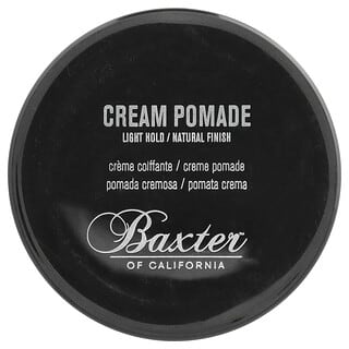 Baxter of California, Cream Pomade, Light Hold, Natural Finish, 2 oz (60 ml)