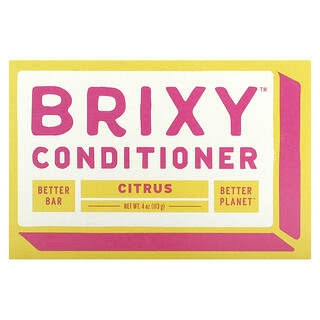 Brixy, Conditioner Bar, Citrus, 1 Bar, 4 oz (113 g)