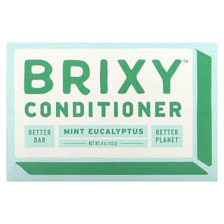 Brixy, Barre revitalisante, Menthe et eucalyptus, 1 barre, 113 g