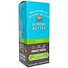 Almond Butter, On the Go Snack Pack, Smooth, 6 Packets, 0.6 oz (17 g)