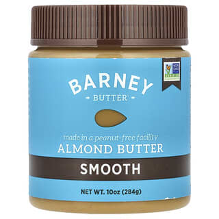 Barney Butter, Almond Butter, Smooth, 10 oz (284 g)