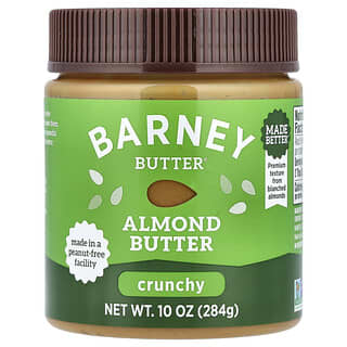 Barney Butter, Almond Butter, Crunchy, 10 oz (284 g)