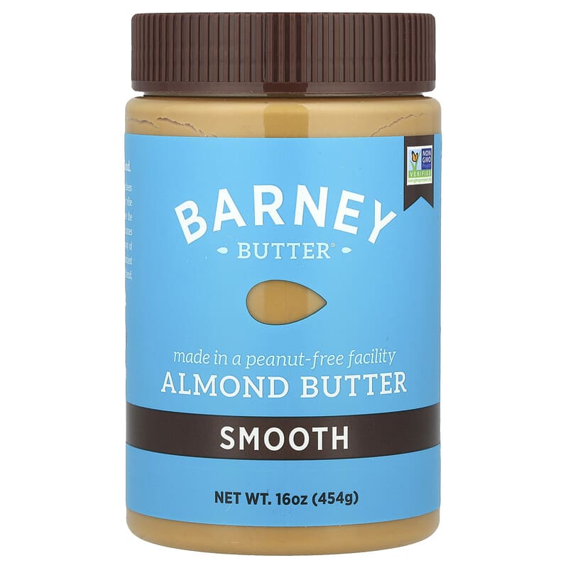 Almond Butter, Smooth, 16 oz (454 g)