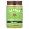 Barney Butter, Almond Butter, Crunchy, 16 oz (454 g)