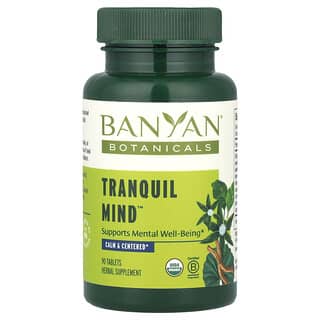 Banyan Botanicals, Tranquil Mind™, 90 Tablets