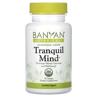 Banyan Botanicals, Tranquil Mind, 90 Tablets