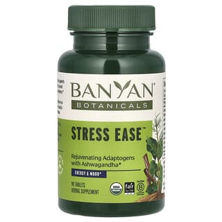 Banyan Botanicals, Stress Ease（ストレスイーズ）、タブレット90粒