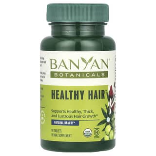 Banyan Botanicals, 頭髮健康補充劑，90 片