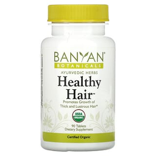 Banyan Botanicals, Healthy Hair（ヘルシーヘア）、タブレット90粒