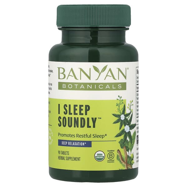 Banyan Botanicals, I Sleep Soundly™, 90 Tablets