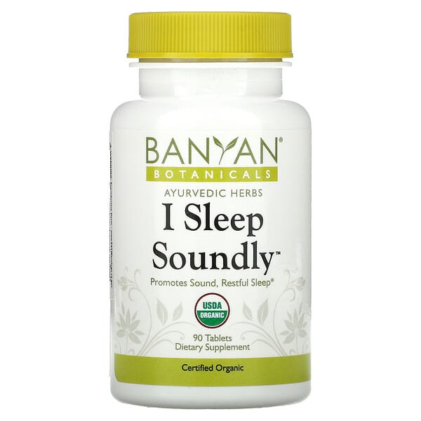 Banyan Botanicals, Ich schlafe gut, 90 Tabletten