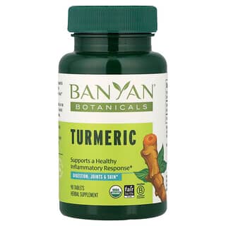 Banyan Botanicals, Turmeric, 90 Tablets (500 mg per Tablet)