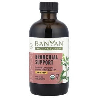 Banyan Botanicals, sirop pe bază de plante pentru bronșii, 177 ml;