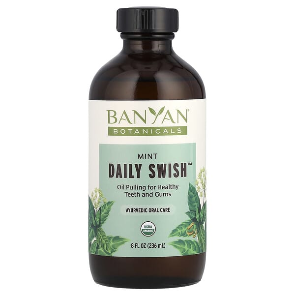Banyan Botanicals, Daily Swish™, 민트, 236ml(8fl oz)