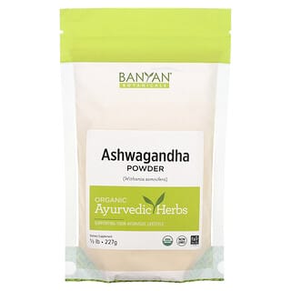 Banyan Botanicals, Ashwagandha Powder, 0.5 g lb (227 g)