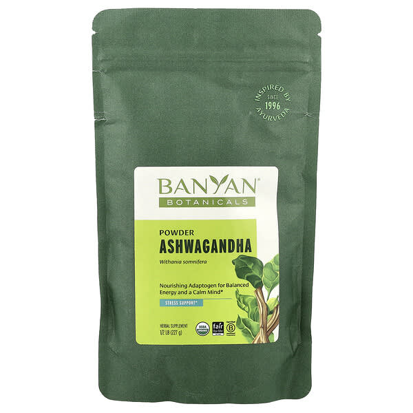 Ashwagandha Powder, 1/2 lb (227 g)