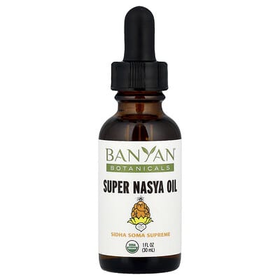 Banyan Botanicals, Super Nasya Nasal Oil, 1 fl oz (30 ml)