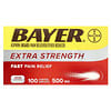 Aspirin, 500 mg, 100 Coated Caplets