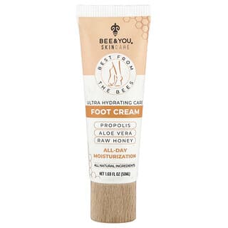 Bee & You, Ultra Hydrating Care Foot Cream, 1.69 fl oz (50 ml)