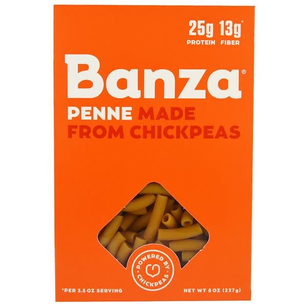 Banza, ペンネチックピー（ひよこ豆）、パスタ、8オンス (227 g)
